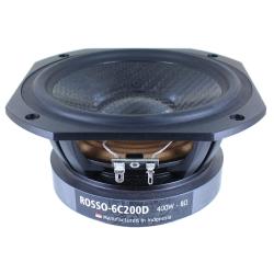 Rosso 6C200D 6" Carbon Fiber Cone Mid-Woofer